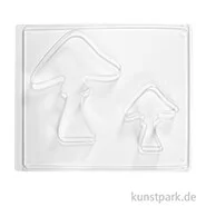 Artikelbild des Artikels “Gießform - Pilze, 14,5 x 12 x 2 cm + 8,5 x 7 x 2 cm “