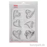 Artikelbild des Artikels “Gießform - Swing Herzen, 6 Motive, 21 x 33 cm “