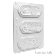 Artikelbild des Artikels “Gießform - Türschilder, Kinder, Wohnzimmer, WC “