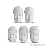 Artikelbild des Artikels “Powertex Gipsfigur Caras Masai Collection, 5er Set “