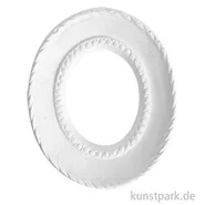 Artikelbild des Artikels “Gipsrahmen - Oval mit Seil, 80 x 65 x 15 mm “