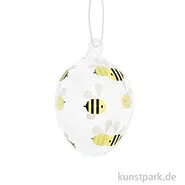 Artikelbild des Artikels “Glas Ei - Biene “