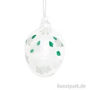 Artikelbild des Artikels “Glas Ei - Erdbeerblüte “