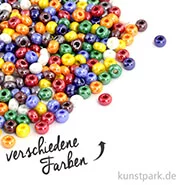 Artikelbild des Artikels “Glas-Großlochradl gemischte Farben, opak, 55 g “