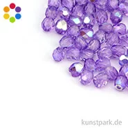 Artikelbild des Artikels “Glas Schliffperlen irisierend - 3 mm - 100 Stück “