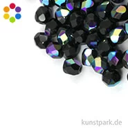 Artikelbild des Artikels “Glas Schliffperlen irisierend - 4 mm - 100 Stück “