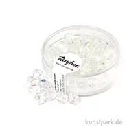 Artikelbild des Artikels “Glas Schliffperlen irisierend - 6 mm - 50 Stück Dose | Bergkristall“