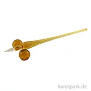 Artikelbild des Artikels “Glasfeder 18 cm mit Ablage orange“
