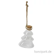 Artikelbild des Artikels “Glasfläschchen zum Hängen - Baum, 7 x 5 x 2,5 cm “