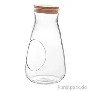 Artikelbild des Artikels “Glasflasche mit Öffnung + Korkdeckel, Durchmesser 12 cm, Höhe 22 cm “