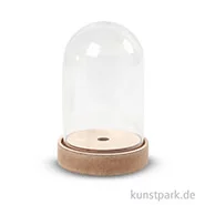 Artikelbild des Artikels “Glasglocke mit Holzfuß 12,5 cm“