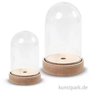 Artikelbild des Artikels “Glasglocke mit Holzfuß “