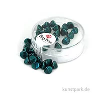 Artikelbild des Artikels “Glasperlen-Dreikant - 7 mm - 32 Stück Dose | Indisch Türkis“