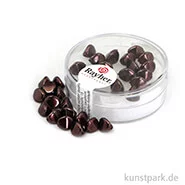 Artikelbild des Artikels “Glasperlen-Dreikant - 7 mm - 32 Stück Dose | Nougat“