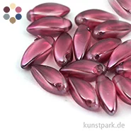 Artikelbild des Artikels “Glasperlen-Tropfen - 6x12 mm - 15 Stück “