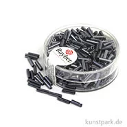 Artikelbild des Artikels “Glasstifte mit Silbereinzug - 7x2 mm - 15 g Dose | Blutstein“