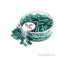 Artikelbild des Artikels “Glasstifte mit Silbereinzug - 7x2 mm - 15 g Dose | Jade“
