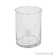 Artikelbild des Artikels “Glasvase, Durchmesser 8 cm, Höhe 10 cm, Zylinderform “