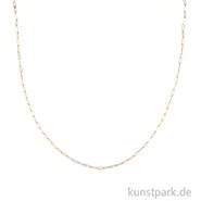 Artikelbild des Artikels “Gliederkette Paperclip geprägt, Gold, 1,2 x 5,4 x 15 mm, Länge 80 cm “