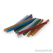Artikelbild des Artikels “Glitter-Heißklebesticks, 10x0,75 cm, 12 Stück sortiert “