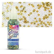 Artikelbild des Artikels “Glitterglue Confetti Klebstoff 53 ml Einzelfarbe | Sterne gold“