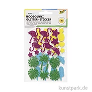 Artikelbild des Artikels “Glitter-Sticker aus Moosgummi - TROPIC “