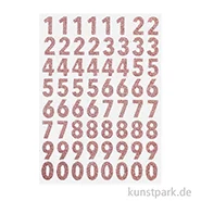 Artikelbild des Artikels “Glitzer Sticker - Zahlen, Rosegold “