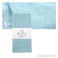 Artikelbild des Artikels “Glitzerstoff Zuschnitt - 50 x 65 cm Farbe | Hellblau“