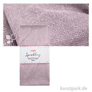Artikelbild des Artikels “Glitzerstoff Zuschnitt - 50 x 65 cm Farbe | Rosa“