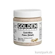 Artikelbild des Artikels “GOLDEN Metallic Acrylfarbe - 4076 Gold Flocken (klein), 119 ml “