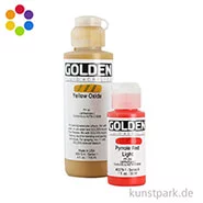 Artikelbild des Artikels “GOLDEN Fluid Acrylics, Flüssige Acrylfarben “