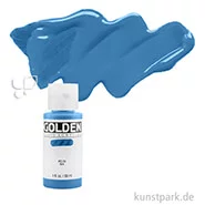 Artikelbild des Artikels “GOLDEN Fluid Acrylics, Flüssige Acrylfarben 30 ml | 2051 Cerulean Blue Deep“