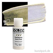 Artikelbild des Artikels “GOLDEN Fluid Acrylics, Flüssige Acrylfarben 30 ml | 2467 Interference Gold“