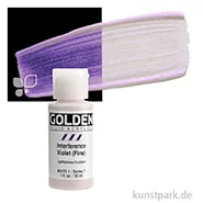 Artikelbild des Artikels “GOLDEN Fluid Acrylics, Flüssige Acrylfarben 30 ml | 2470 Interference Violet“