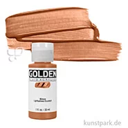 Artikelbild des Artikels “GOLDEN Fluid Acrylics, Flüssige Acrylfarben 30 ml | 2452 Iridescent Copper Light (Fine)“