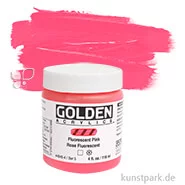 Artikelbild des Artikels “GOLDEN Fluorescent Leuchtfarbe, Fluoreszierende Acrylfarbe, 119 ml Einzelfarbe | Pink“