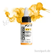 Artikelbild des Artikels “GOLDEN High Flow Acrylfarben 30 ml Einzelfarbe | 8506 Fluorescent Orange-Yellow“