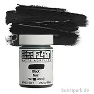 Artikelbild des Artikels “GOLDEN SoFlat - Matte Acrylfarbe 59 ml | Black“