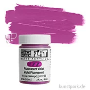Artikelbild des Artikels “GOLDEN SoFlat - Matte Acrylfarbe 59 ml | Fluorescent Violet“