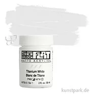 Artikelbild des Artikels “GOLDEN SoFlat - Matte Acrylfarbe 59 ml | Titanium White“