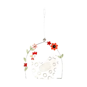 Artikelbild des Artikels “Good old friends - Blumenhühner, Rot Rosa Blumen “