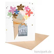 Artikelbild des Artikels “Good old friends - Blumenstraußkarte, Geburtstagsblümchen “