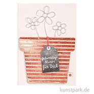 Artikelbild des Artikels “Good old friends - Blumentopf Karte, Geburtstagsblumen “