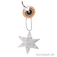Artikelbild des Artikels “Good old friends - Capizstern, Silber, Fröhliche Weihnachten “