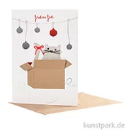 Artikelbild des Artikels “Good old friends - Crazy Cat Winterkarte, Frohes Fest “