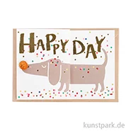Artikelbild des Artikels “Good old friends - Dackelkarte, Happy Birthday “