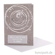 Artikelbild des Artikels “Good old friends - Draht Trauerkarte, Mond & Sterne “