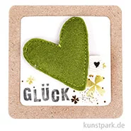 Artikelbild des Artikels “Good old friends - Filzherzmagnet, Glück “