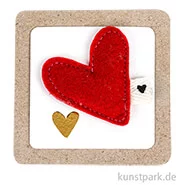 Artikelbild des Artikels “Good old friends - Filzherzmagnet, Herz “