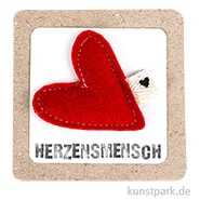 Artikelbild des Artikels “Good old friends - Filzherzmagnet, Herzensmensch “